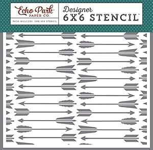 Echo Park Paper Company A[`F[̖XeV Echo Park Paper Company Archery Arrow Stencil