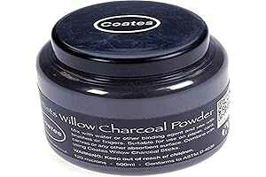 R[cEB[ Y 500ml Coates Willow Powdered Charcoal 500ml
