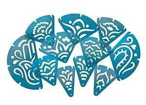 Roylco Mandala Fraction Stencils