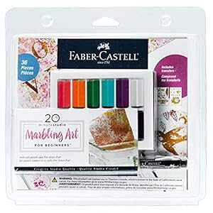 Faber-Castell Marbling Art For Beginners - DIY Paper Marbling