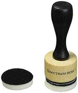 Spectrum Noir SN-ACC-BTL3-RND ufBO Eh 3PC ~NXg fBA c[AEbh/zCg Spectrum Noir SN-ACC-BTL3-RND Blending Round 3PC Mixed Media Tool, Wood/White