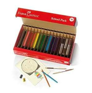 t@[o[JXe [h J[Y FM XN[ pbN ? `IȐFMƃXLg[̐FM ? FM 300 {ƉM 12 { Faber-Castell World Colors Colored Pencil School Pack Traditional & Sk