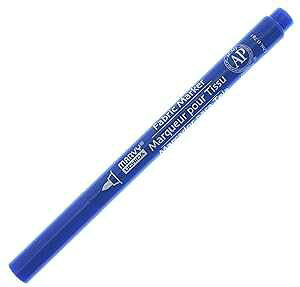 Uchida Marvy Fine Point Fabric Marker Art Supplies, Blue