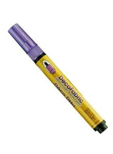 E`_ }[r[fRn ׎`bv p[}[J[ oCIbg 222-C-P8 Uchida 222-C-P8 Marvy Deco Fabric Fine Point Tip Pearl Marker, Violet