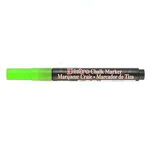 UCHIDA uO[ rXg`[N}[J[ ׎ UCHIDA Fluorescent Green Bistro Chalk Marker Fine Point