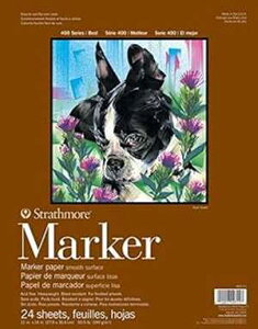 400 V[Y }[J[ pbhA11 C` x 14 C`̂萻{Apbh 24  Strathmore 400 Series Marker Pad, 11"x14" Glue Bound, 24 Sheets per Pad