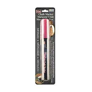 UCHIDA bh^bN rXg `[N}[J[  UCHIDA Red Metallic Bistro Chalk Marker Art Supplies