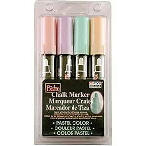 UCHIDA Chalk Marker Set Art Supplies, Multicolored