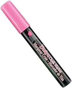 UCHIDA Fluorescent Pink Bistro Chalk Marker Chisel Tip