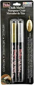 UCHIDA OF AMERICA, CORP. rXg }[J[ 2/PK S[h/Vo[Aus:one sizeA^bN - S[h & Vo[ UCHIDA OF AMERICA, CORP. BISTRO MARKER 2/PK GOLD/SILVR, us:one size, Metallics - Gold & Silver