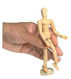 Jack Richeson Miniature Natural Manikin, 5-1/2 Inches