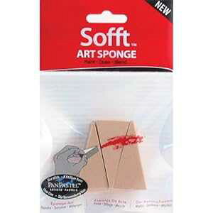 Armadillo アート & クラフト カラーフィン ソフト スポンジ バー 3 個パック: ウェッジ Armadillo Art & Craft Colorfin Sofft Sponge Bar 3-Pack: Wedge