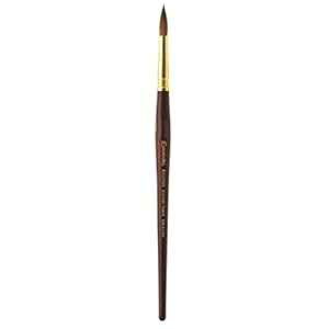 Speedball Art Products 1212-6 Escoda Reserva �V���[�Y �A�[�e�B�X�g ���� �V���[�g�n���h�� ���E���h �y�C���g �u���V �T�C�Y 6�A�s���A �R�����X�L�[ �^�W�~�� Speedball Art Products 1212-6 Escoda Reserva Series Art