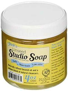 WbN V\ 120740 120 ml V[h X^WI \[v Jack Richeson 120740 120 ml Linseed Studio Soap