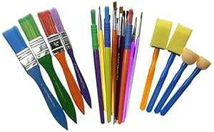 `FbNNtguVpbN 44249 (25{) Plaid Craft Brush Pack, 44249 (25-Piece)