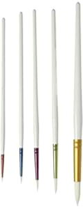 Sax True Flow Spectrum Watercolor t Brushes, Round, Assorted Size, Set of 5