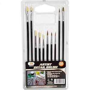 IIT 20070 10{A[eBXgfBe[uVZbgA IIT 20070 10Pc Artist Detail Brush Set,