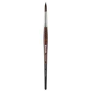 Speedball Art Products, 1540-10, Escoda Versatil Series Artist Watercolor and Acrylic t Brush, Short Handle, Pointed Round, Size 10