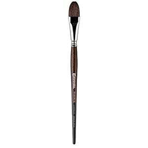 Speedball Art Products, 1543-075, Escoda Versatil Series Artist Watercolor and Acrylic t Brush, Short Handle, Wash, Size 3/4"