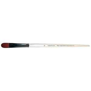 Simply Simmons Extra-Firm Synthetic Long Handle Brushes Filbert LH 8