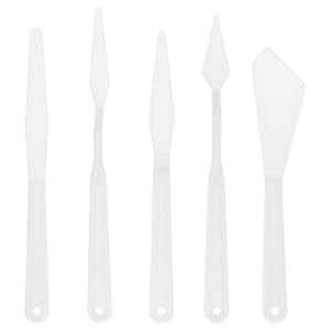 US Art Supply vX`bN A[eBXg pbg iCt 5 _Zbg US Art Supply 5-Piece Plastic Artist Palette Knife Set
