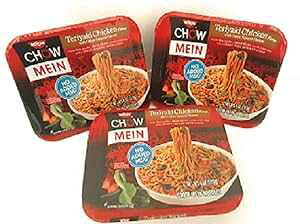 Ă΃CX^gk[h (Ă₫`L) - 4IX [3pbN] NISSIN Chow Mein Instant Noodle (Teriyaki Chicken Flavor) - 4oz [Pack of 3]