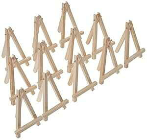 eBoot ~jؐfBXvC C[[ (5 C`) 12 pbN eBoot 12 Pack Mini Wood Display Easel (5 Inch)