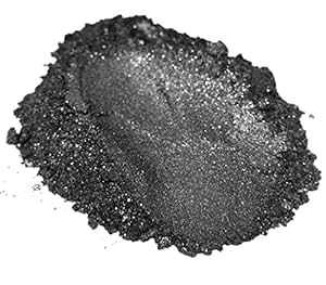 42g/1.5oz _Ch̓O[}CJpE_[痿 (G|LVAyCgAJ[AA[g) ubN_Ch痿 42g/1.5oz Diamond Battleship Grey Mica Powder Pigment (Epoxy,t,Color,Art) Black Diamond Pigmen