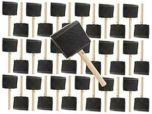 �v���O���[�h - �t�H�[���u���V - 3 �C���` - 36 �̃|���t�H�[���u���V�Z�b�g Pro-Grade Pro Grade - Foam Brushes - 3 Inch - 36 Piece Poly Foam Brush Set