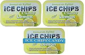 ICE CHIPS LVg[ LfB (A3 pbN) - ʐ^̃oht ICE CHIPS Xylitol Candy Tins (Lemon, 3 Pack) - Includes BAND as shown