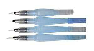 ؂Ă{ ANAbVM 4Zbg Pentel Japan Aquash Water-Brush 4 types of set