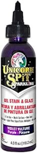 Unicorn Spit Gel Stain and Glaze 5775002 Sparkling Violet Vulture 4.0 Fl Oz