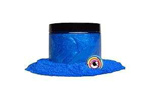 Eye Candy Pearls 0.88 Ounce (Pack of 1), Dark Ocean Blue, Mica Powder Pigment Dark Ocean Blue (25g) Multipurpose DIY Arts and Crafts Additive Woodworking, Natural Bath Bombs, Resin, t, Epoxy, Soap, Nail Polis