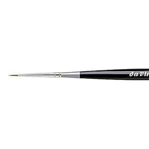 _B` ʃuV 100-5/0 }CN}GXg ʃuV ubN da Vinci Watercolor 100-5/0 Micro Maestro Watercolor Brush, Black