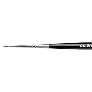 _B` ʃuV 100-15/0 }CN}GXg ʃuV ubN da Vinci Watercolor 100-15/0 Micro Maestro Watercolor Brush, Black