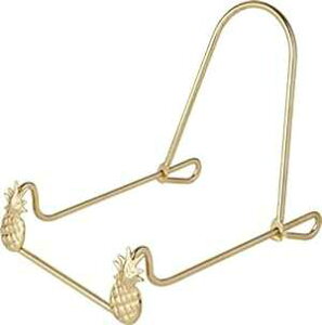 Bard's ߉\Ȑ^J^C[[ApCibvA4C` x 4C` x s5C` Bard's Adjustable Brass Metal Easel, Pineapple, 4" H x 4" W x 5" D
