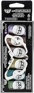 Prima Marketing Finnabair Art Elements }CJ pE_[ Zbg 7g 6 /pbN - IG^Alߍ킹 PRIMA MARKETING INC Prima Marketing Finnabair Art Ingredients Mica Powder Set 7g 6/Pkg-Oriental, Assorted