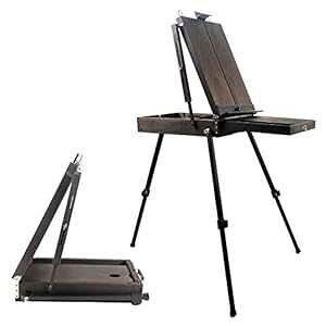 CONDA 70C` t`{bNXC[[ A~jErt ܂肽ݎ ϋv̂ XPb`yCeBO |[^u - GAXPb`A`ɍœK CONDA 70 French Box Easels with Aluminum Le