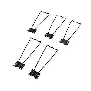 MTMTOOL ubN C[[ obN lWt zA[g 5pbN MTMTOOL Black Easel Back with Screws for Picture Frames Art Pack of 5