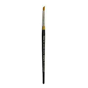 KINGART IWi 9850 V[YAS[f ^N fBAtbg XeBv[ATCY 1/4AubN/S[h KINGART Original 9850 Series, Golden Taklon Deerfoot Stippler, Size 1/4, Black/Gold