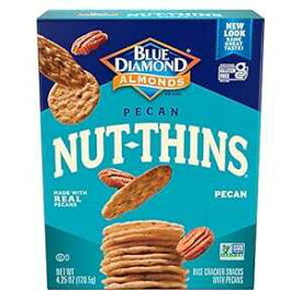 Blue Diamond Almonds Blue Diamond NutThins Cracker Snacks, Pecan, Boxes, 4.25 oz