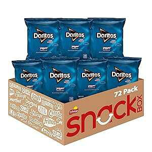 Doritos Flavored Tortilla Chips, Reduced Fat Cool Ranch, 1 Ounce (Pack of 72)