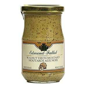 t@[ N~ }X^[h - ibcfBW }X^[h 7 IX W[ Edmond Fallot Fallot Walnut Mustard - Dijon Mustard with Nuts 7 oz Jar