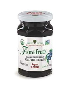 標準パッケージ、ワイルド ブルーベリー、リゴーニ ディ アジアゴ フィオルディフルッタ オーガニック フルーツ スプレッド、ワイルド ブルーベリー、6 個 Standard Pack, Wild Blueberry, Rigoni di Asi