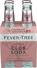 Fever-Tree Club Soda, 6.8 Fl Oz (Pack of 4)