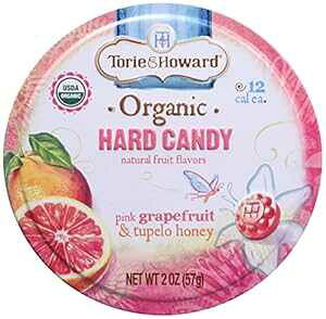 Torie and Howard I[KjbN n[h LfBʁAsN O[vt[cƃey nj[A2 IX Torie & Howard Torie and Howard Organic Hard Candy Tin, Pink Grapefruit and Tupelo Honey, 2 Ounce