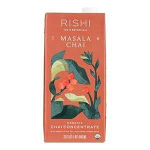 V eB[ xu }T `C ZkA32 IX Rishi Tea Bev Masala Chai Concentrated, 32 oz