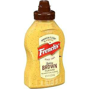 t` XpCV[ uE }X^[hA12 IX (12 pbN) French's Spicy Brown Mustard, 12 oz (Pack of 12)