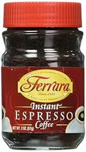 tF[ CX^g GXvb\ R[q[ - 3 pbN (er 2 IX) Ferrara Instant Espresso Coffee - Pack of 3 (2 oz each jar)