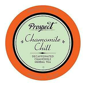 �v���X�y�N�g �e�B�[ �J�t�F�C�����X �J���~�[�� �`�� �n�[�u �e�B�[ �|�b�h �L���[���O K �J�b�v ���[�J�[�p�A40 �� Prospect Tea Co. Prospect Tea Decaffeinated Chamomile Chill Herbal Tea Pods for Keurig K-Cup Makers